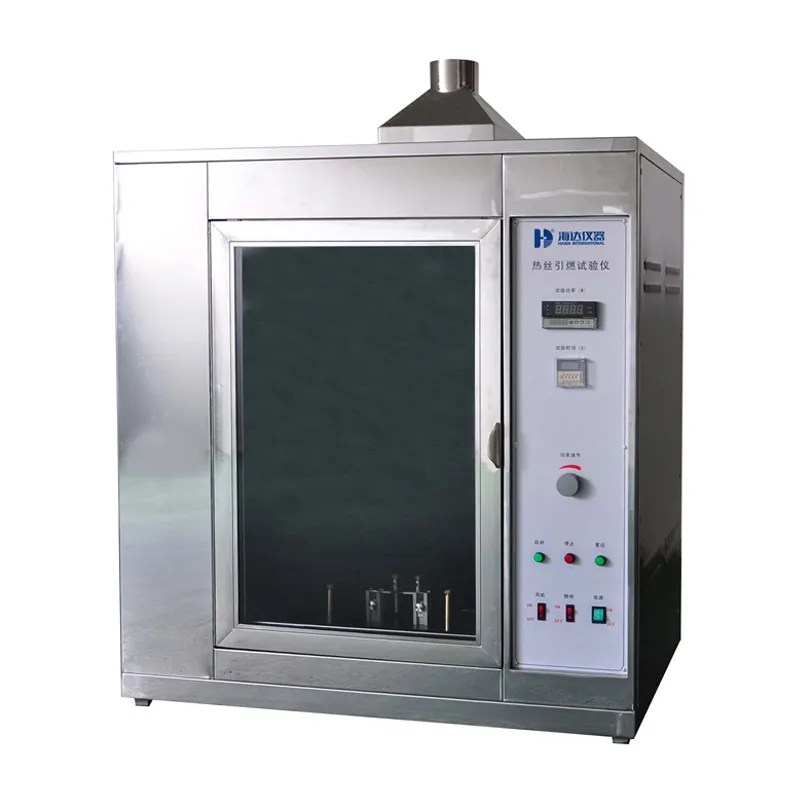 Labortestgeräte Brandgefährdungsbeurteilung/Hotwire Ignition Testmaschine Ni80/Cr20 IEC60695-2-20 0
