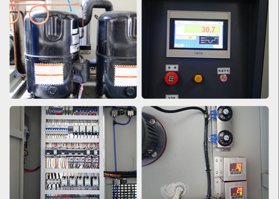 Programmierbare LCD-Touch-Bildschirm-Wärmeschock-Testkammer Umweltprüfmaschine3 Programmierbare LCD-Touch-Bildschirm-Wärmeschock-Testkammer Umweltprüfmaschine