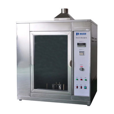 Labortestgeräte Brandgefährdungsbeurteilung/Hotwire Ignition Testmaschine Ni80/Cr20 IEC60695-2-20