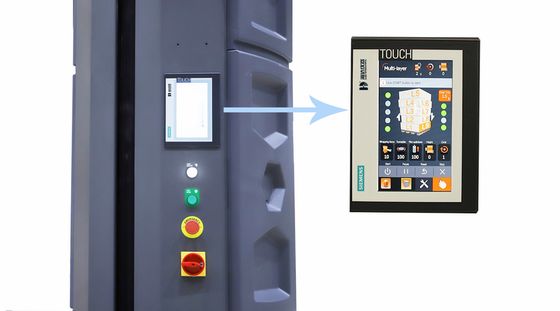 Modell E/M-Typ Drehteller vollautomatischer Palettenverpackungsmaschine