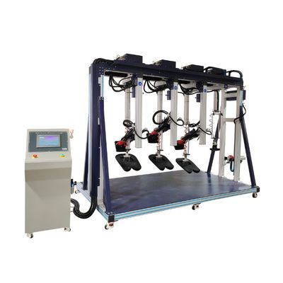 Drei Sofa-Sitze und Rücken Haltbarkeit Testmaschine