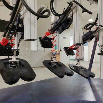 Drei Sofa-Sitze und Rücken Haltbarkeit Testmaschine