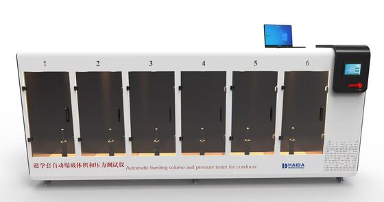 Ausrüstungsdetails des 5105-HD automatischen Kondom-BURSTING-Volumen- und Druckmessers