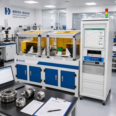 HD Roboter-Untersetzer-Prüfstand Harmonische Planetengetriebe-Prüfmaschine Übertragungsfehler Rückspiel Steifigkeit 1 Bogensekunde